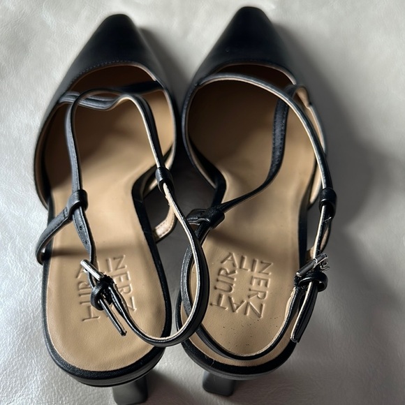 Naturalizer Black Pointed Toe Heels - Picture 9 of 9